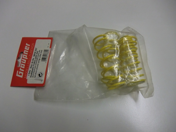 Graupner 1:5 Shock absorber Spring Yellow, hard #5012.127